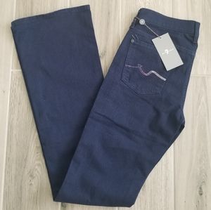 7 for all Mankind Bootcut with Swarovski crystals